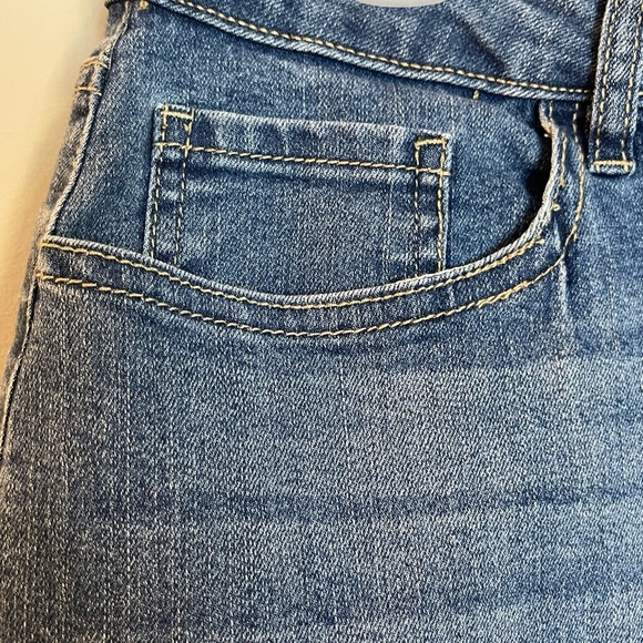 D. Jeans women’s size 14 button front high waisted jeans skirt - Picture 3 of 7